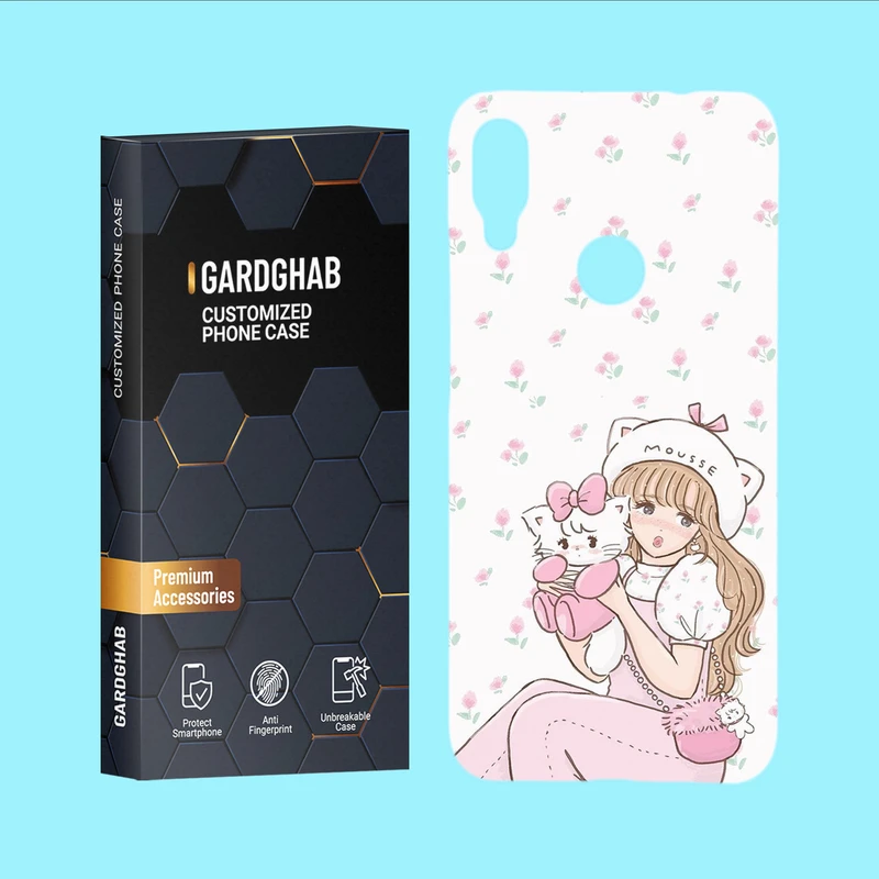 کاور گارد قاب علوی مدل دخترانه مناسب برای گوشی موبایل شیائومی Redmi Note 7/7Pro