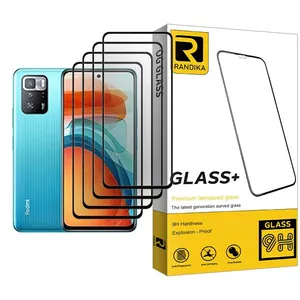 Randika Glass MIX004 Screen Protector For Xiaomi Poco X3 GT Pack Of 4
