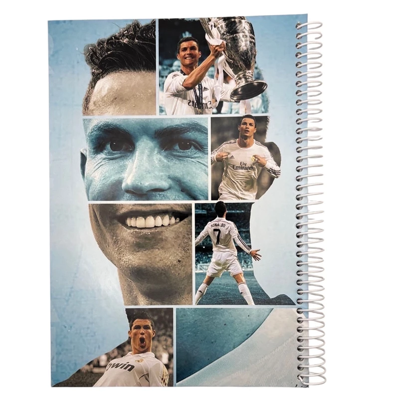 دفتر مشق 80 برگ مدل رونالدو کد ۱