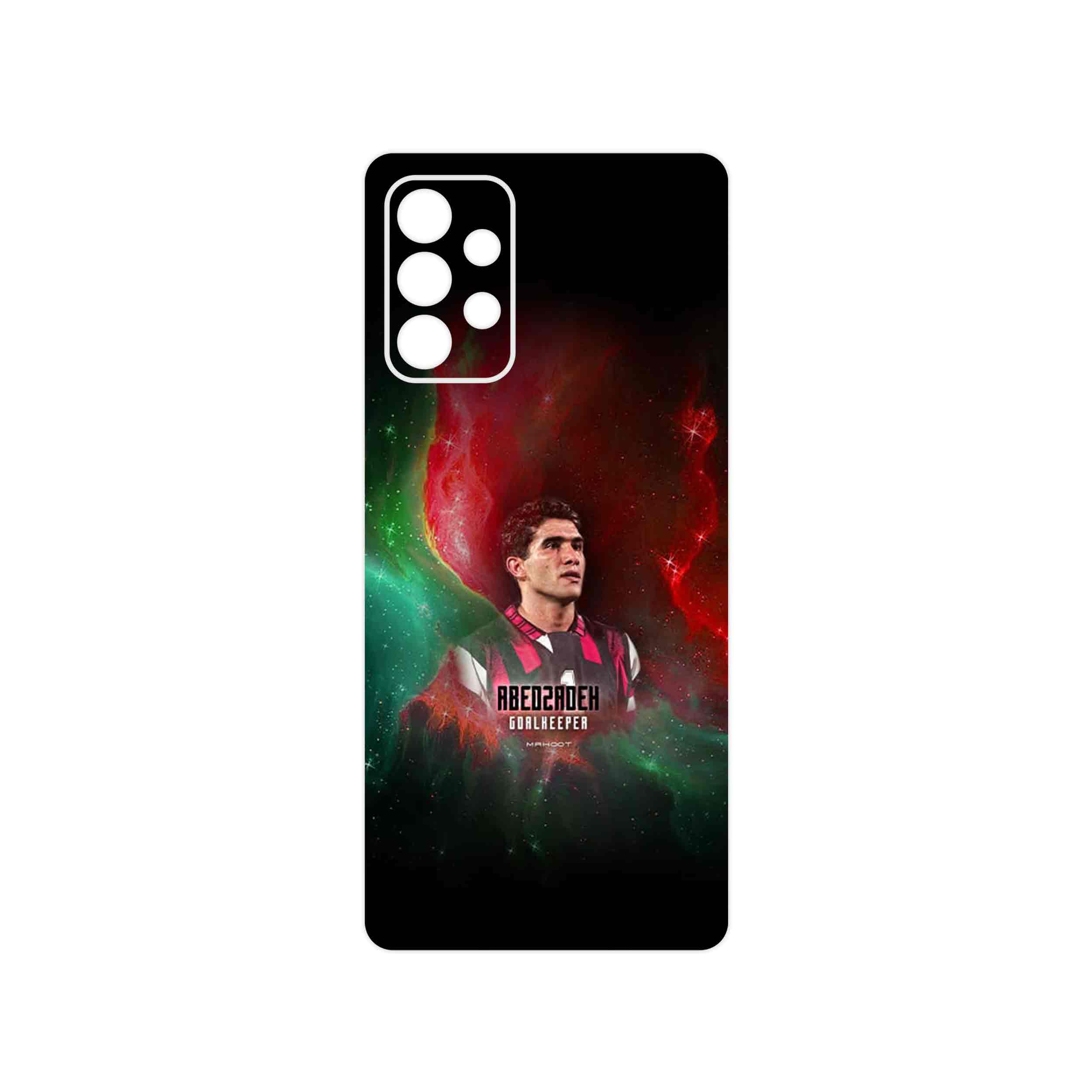برچسب پوششی ماهوت مدل Ahmad Reza Abedzadeh مناسب برای گوشی موبایل سامسونگ Galaxy A72