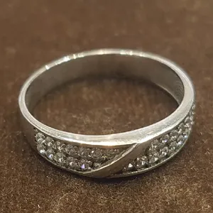 انگشتر نقره زنانه مدل حلقه کد P830