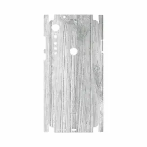 MAHOOT White Wood-FullSkin Cover Sticker for Motorola One Vision Plus