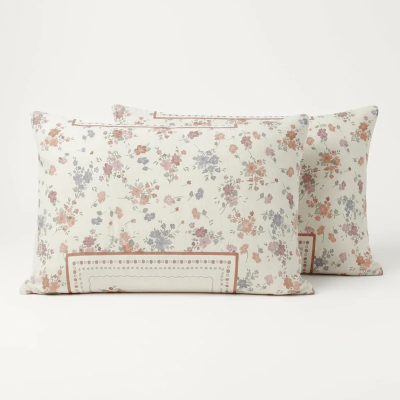 رو بالشی کلسی مدل V79 سایز 50×70 سانتی متر مجموعه دو عددی