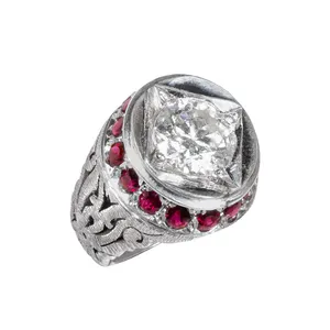 انگشتر نقره مردانه مدل 22047