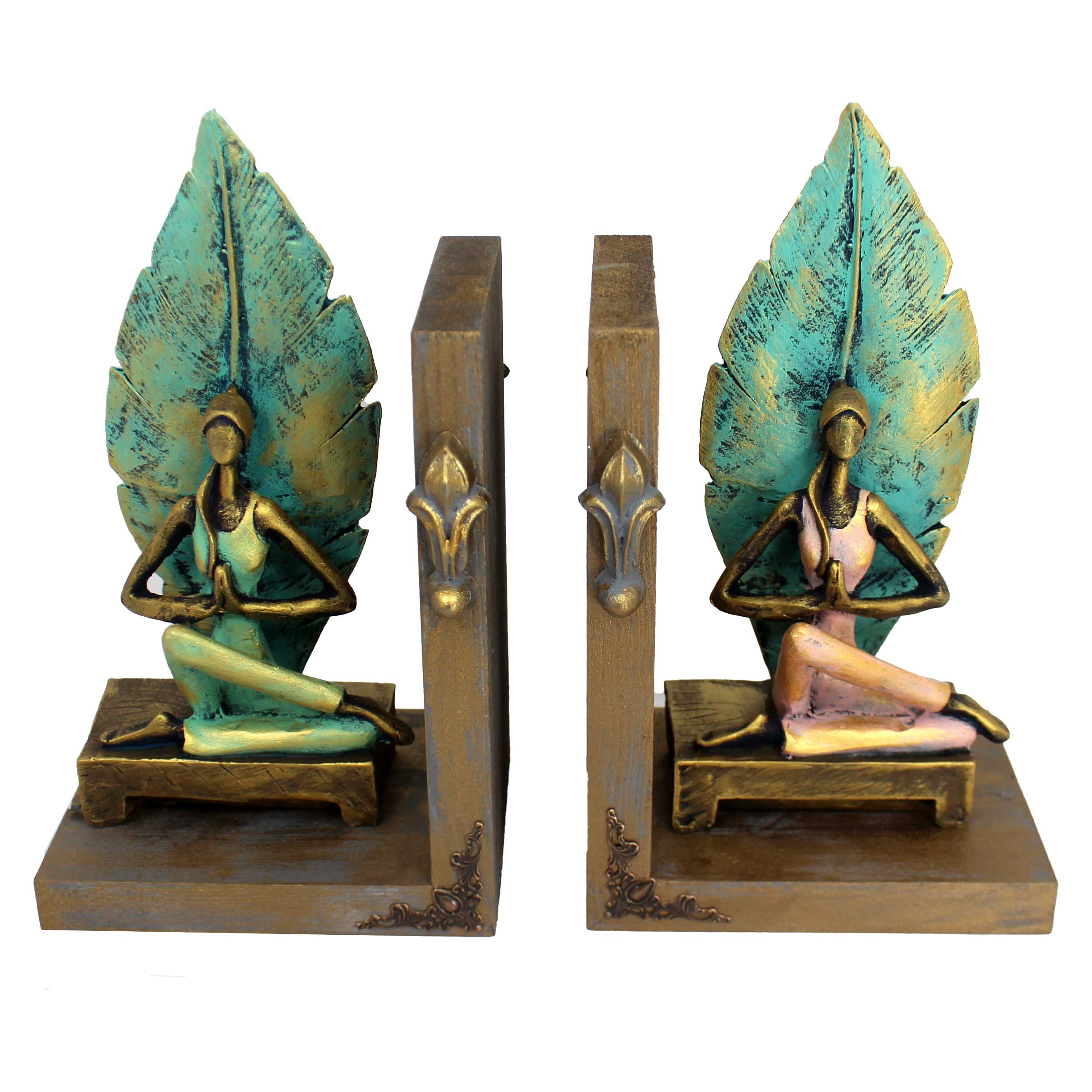 نگهدارنده کتاب دست نگار مدل یوگا مجموعه ۲ عددی