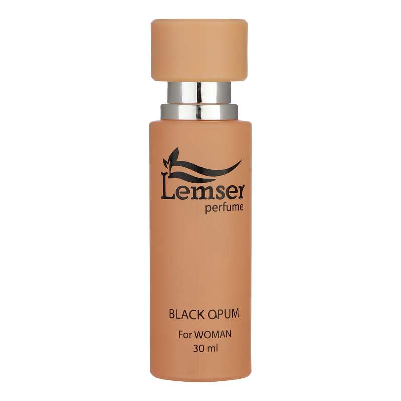 عطر جیبی زنانه لمسر مدل BLACK OPUM حجم 30 میلی لیتر