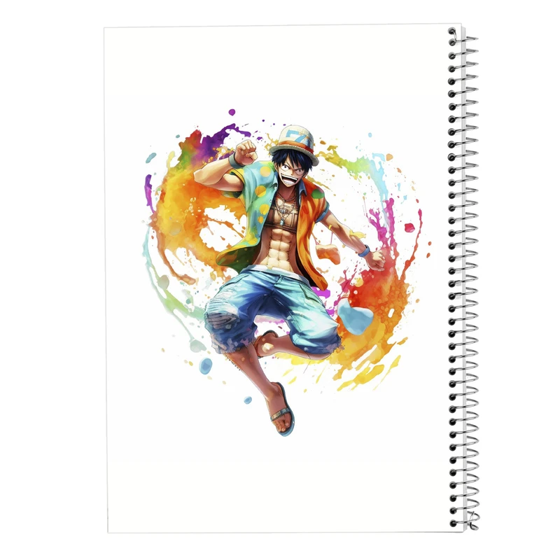 دفتر مشق 100 برگ مدوپد مدل وان پیس One Piece کد DF10667