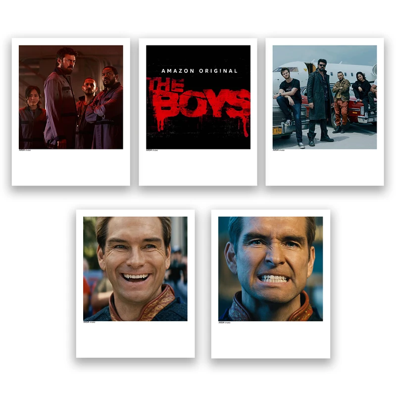 آویز تزیینی عرش مدل فانتزی The Boys کد Asa219 مجموعه پنچ عددی