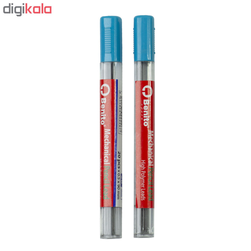 نوک مداد نوکی 0.9 میلی متری بنیتو کد 001 بسته 2 عددی نوک مداد نوکی 0.9 میلی متری بنیتو کد 001 بسته 2 عددی