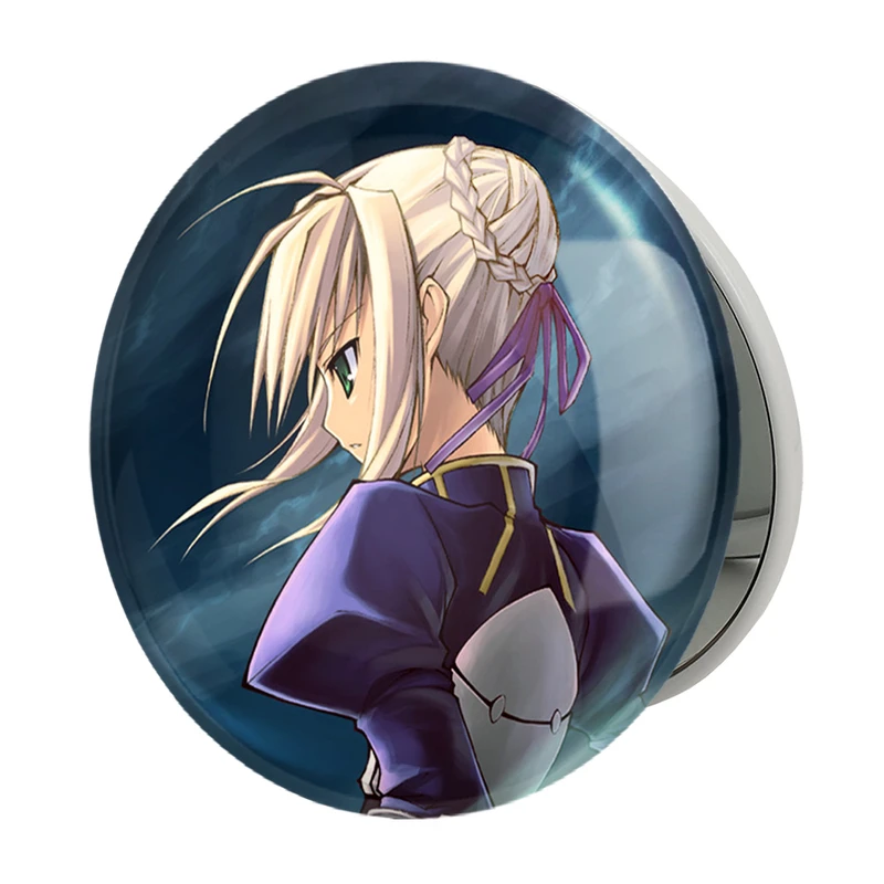آینه جیبی خندالو طرح التر انیمه فیت استی نایت Fate Stay Night مدل تاشو کد 22815 
