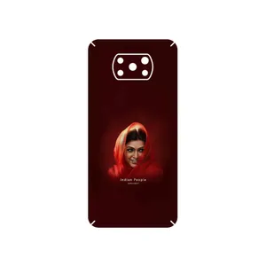 MAHOOT Portrait of an Indian Woman Cover Sticker for Xiaomi Poco X3 Pro