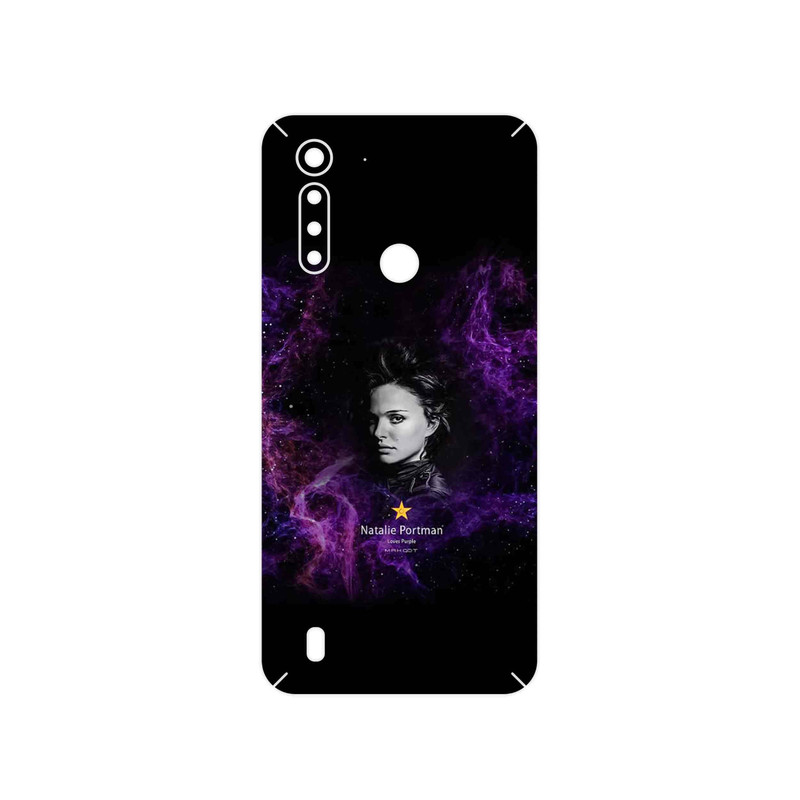 برچسب پوششی ماهوت مدل Natalie Portman مناسب برای گوشی موبایل موتورولا Moto G8 Power Lite