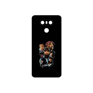 MAHOOT Great Rappers Digital Art Cover Sticker for LG G6