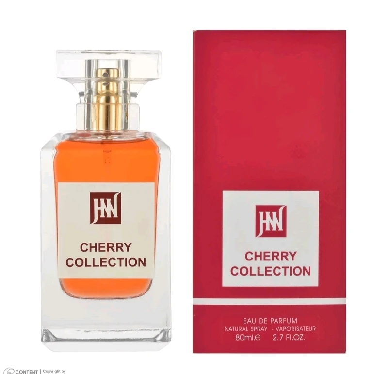 ادوپرفیوم زنانه جانوین مدل Cherry Collection با رایحه معتدل، گرم حجم 80 میلی‌لیتر