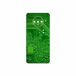 MAHOOT Green Printed Circuit Board Cover Sticker for OnePlus 7T