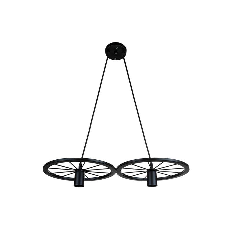 چراغ آویز دو شعله چشمه نور کد 2240/2