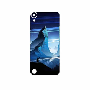MAHOOT Blue Mountains Digital Art Cover Sticker for HTC Desire 630