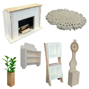 اسباب بازی مدل پک اکسسوری خانه عروسکی مجموعه 6 عددی