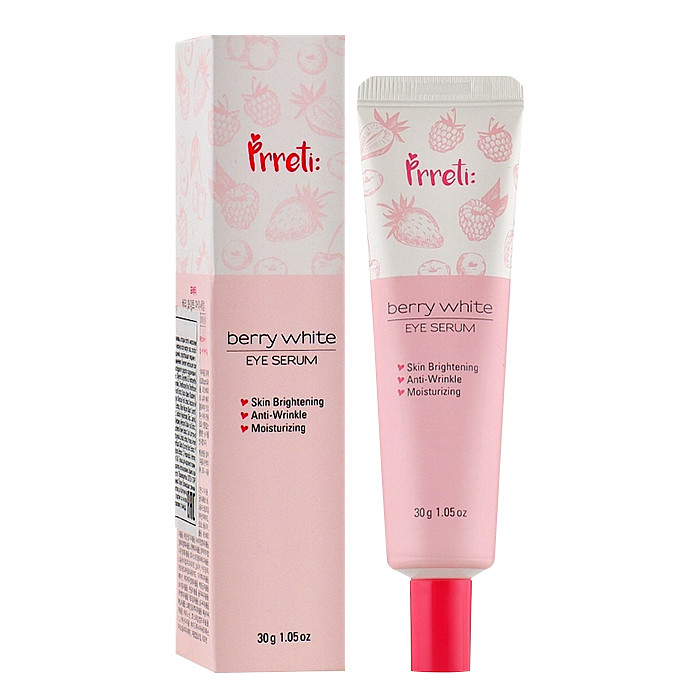 سرم دور چشم پرتی مدل berry white حجم 30 میلی لیتر