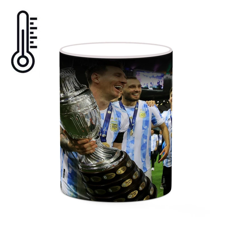 ماگ حرارتی کاکتی طرح Leo Messi لئو مسی مدل mgh42488