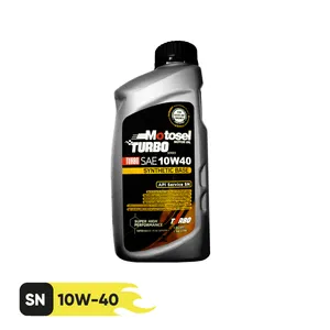  روغن موتور خودرو موتوسل مدل 10W40 SN حجم 1 لیتر