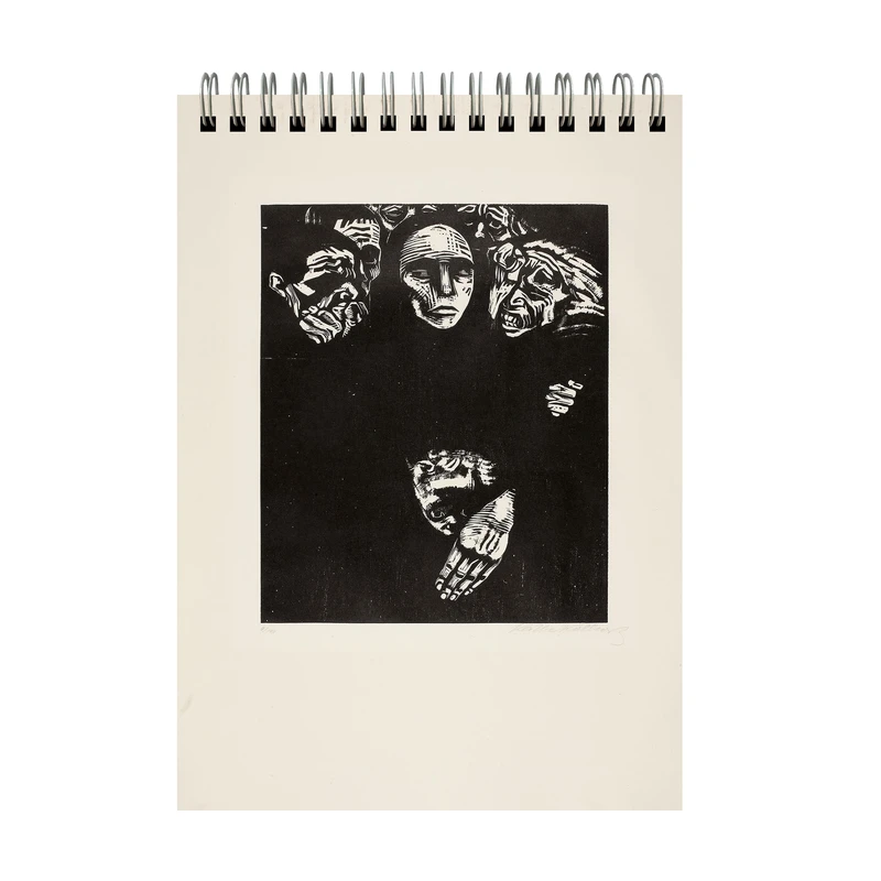 دفتر طراحی 40 برگ مدل کته کلویتز کد a5-13