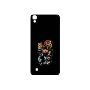 MAHOOT Great Rappers Digital Art Cover Sticker for LG X Power