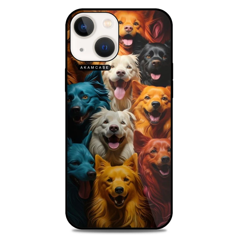کاور آکام مدل AMC-WA13-DOGS-22 مناسب برای گوشی موبایل اپل iPhone 13
