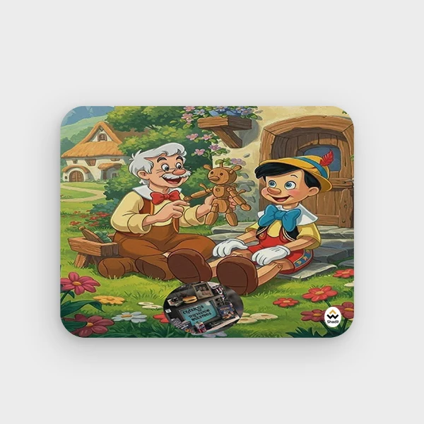 ماوس پد شادیت مدل پینوکیو کد 03 سایز 24*19 سانتی متر