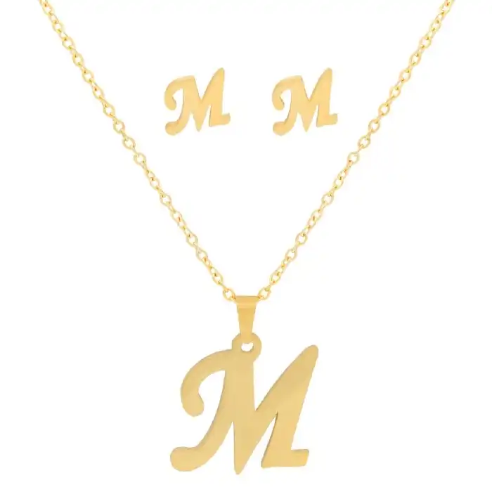 نیم ست زنانه مدل حرف M کد 2