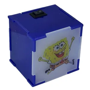 چراغ خواب رومیزی طرح باب اسفنجی مدل k-E-B