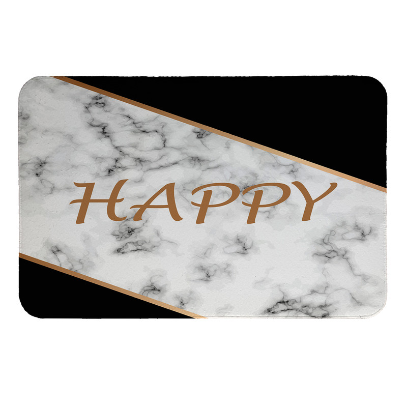 پادری  طرح Happy کد 8661 سایز 110×80 سانتی متر