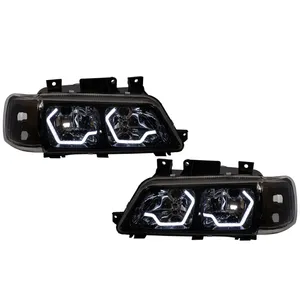   چراغ جلو خودرو اس ام کو مدل P405 مناسب برای پژو 405 بسته دو عددی
