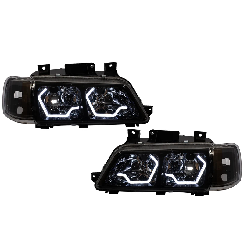   چراغ جلو خودرو اس ام کو مدل P405 مناسب برای پژو 405 بسته دو عددی