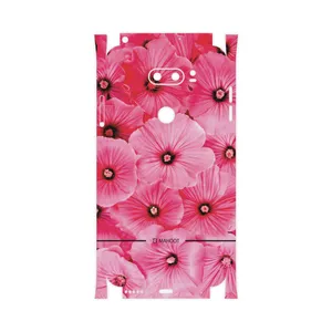 MAHOOT Pink-Flower-FullSkin Cover Sticker for LG V30