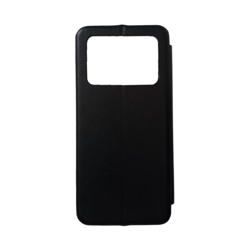 کیف کلاسوری مدل مگنتی طرح چرم مناسب برای گوشی موبایل شیائومی Poco X4 Pro
