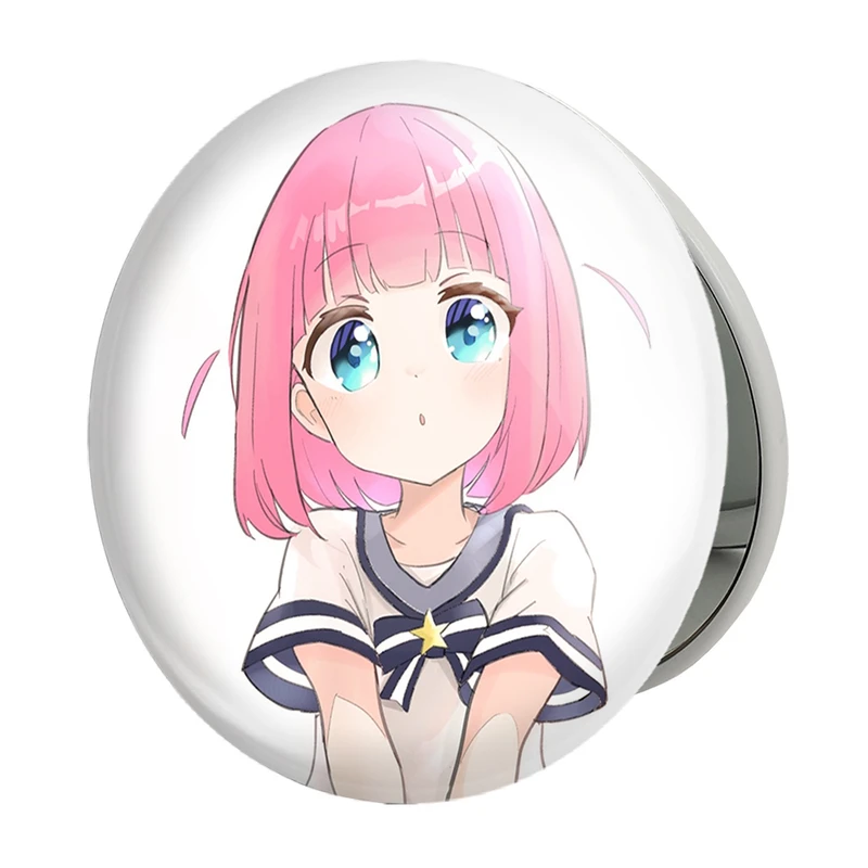 آینه جیبی خندالو طرح فوتاری انیمه بوچی راک مدل تاشو کد 31228