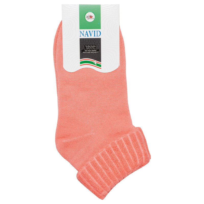 جوراب زنانه نوید مدل حوله ای کد NV1017