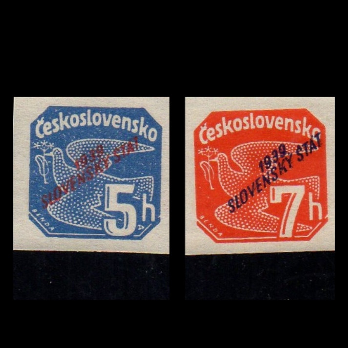 تمبر یادگاری مدل کشور چکسلواکی 1938 مجموعه 2 عددی