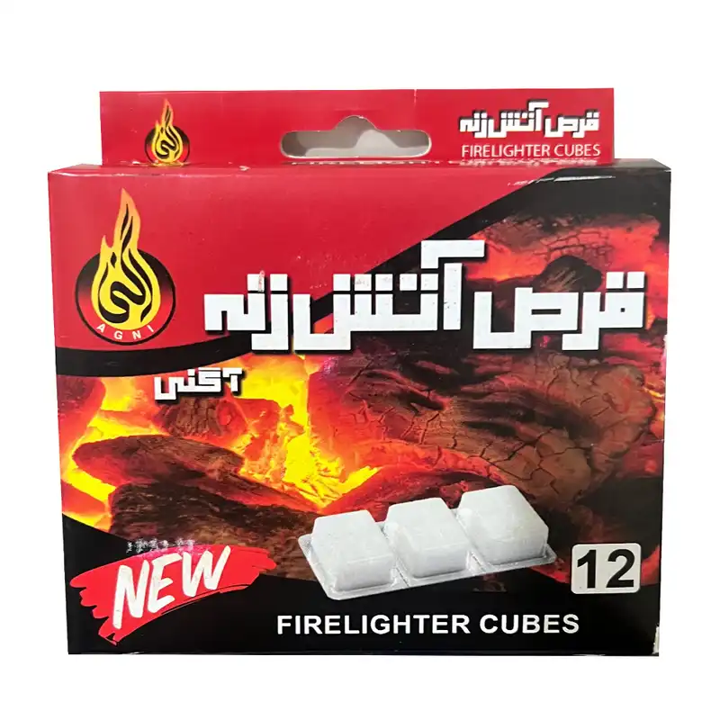 قرص آتش زا اگني مدل سوخت جامد 6 بسته 12 عددي