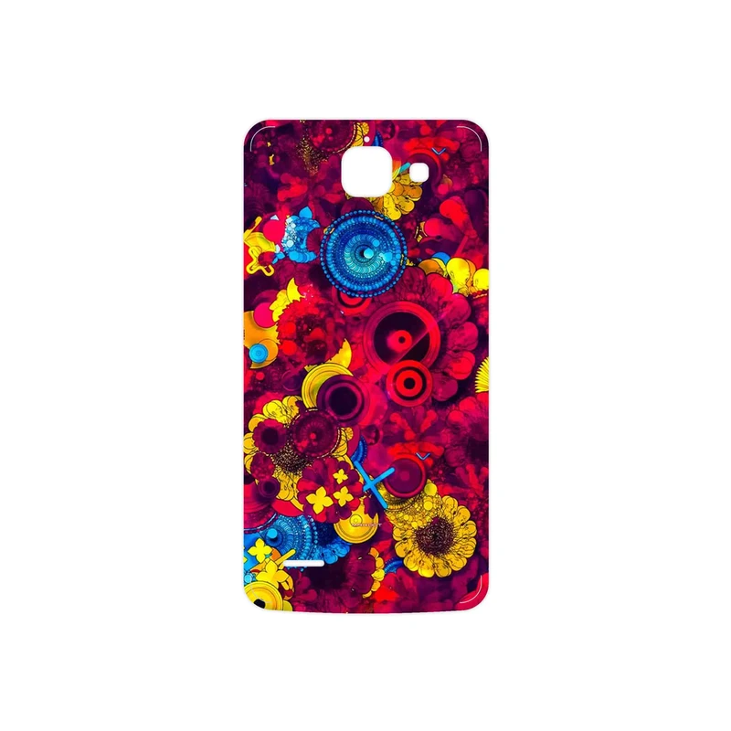 برچسب پوششی ماهوت مدل Vector Flower Garden Digital Art مناسب برای گوشی موبایل هوآوی Ascend G730