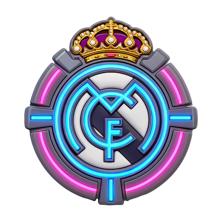 استیکر پارچه و لباس پاد آفرین مدل فوتبالی رئال مادرید کد S5686