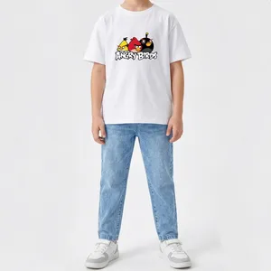 ست تیشرت آستین کوتاه و شلوار پسرانه مدل angry birds کد p2