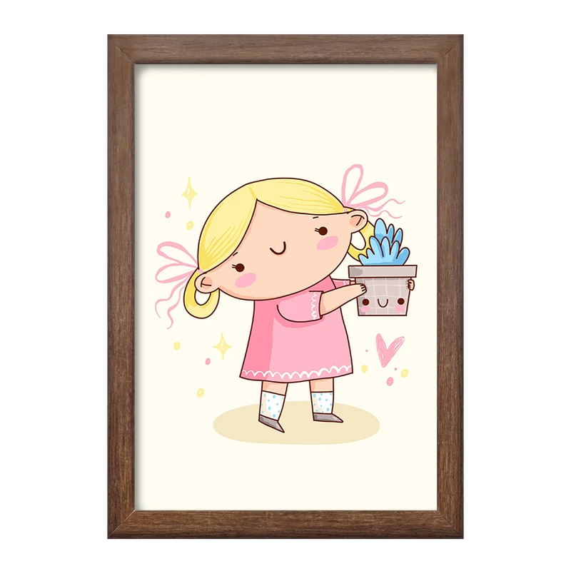 تابلو خندالو طرح دخترانه کد F1965