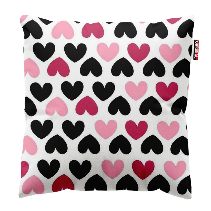 کوسن پاد آفرین طرح قلب سایز 30*30 سانتی متر