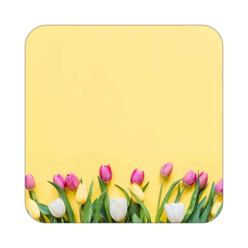 زیر لیوانی کاکتی طرح گل مدل mp17090