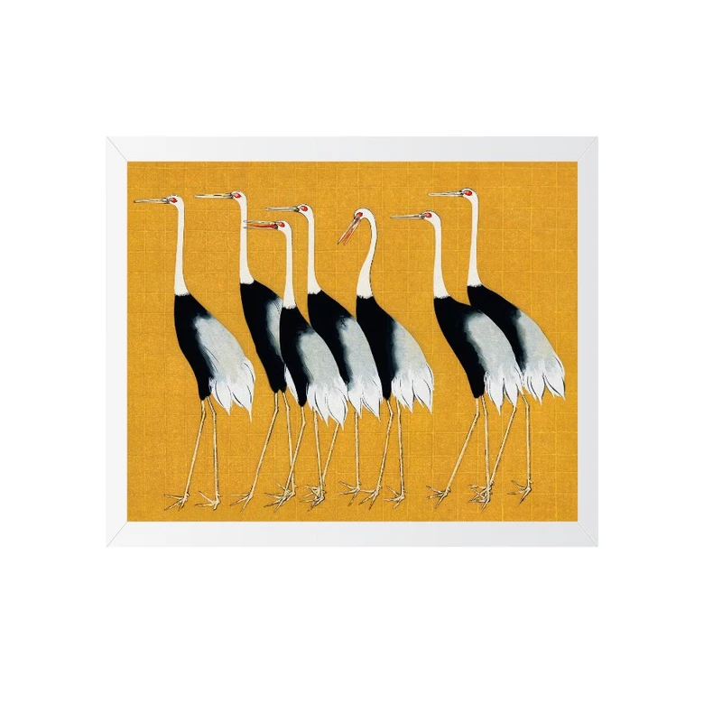 تابلو مدل پرنده‌ها هنری