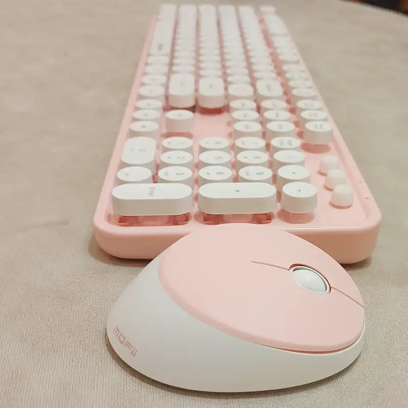 کیبورد و ماوس  بی سیم مافی مدل Sweet Light