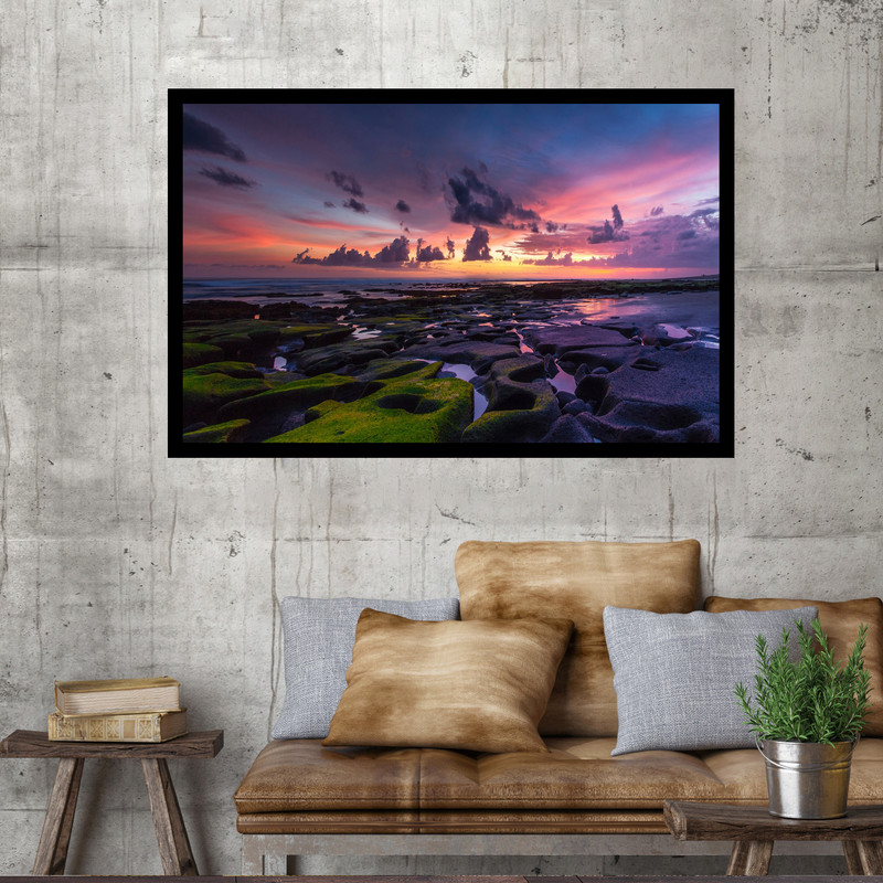 تابلو نوری بکلیت طرح خط ساحلی مدل B-MO1536