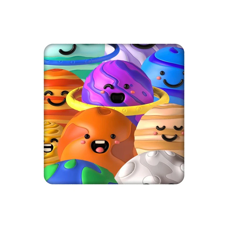 زیرلیوانی طرح سیاره های خوشحال کد 4902228